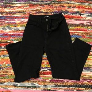 S/XS high waisted, black boyfriend jeans